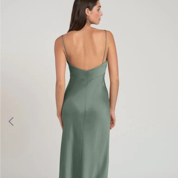 Jenny Yoo Adele Dress size 8 Eucalyptus - Picture 3 of 3